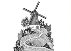 Contemporary Ink Art